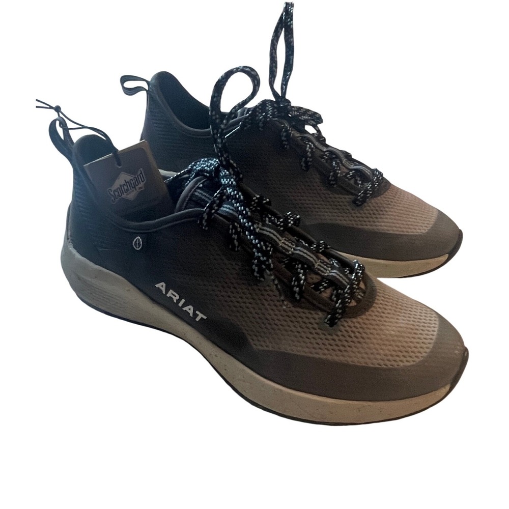 Ariat ShiftRunner Womens 7 Smoky Grey Slip Resistant Work Sneakers 10042566 NEW